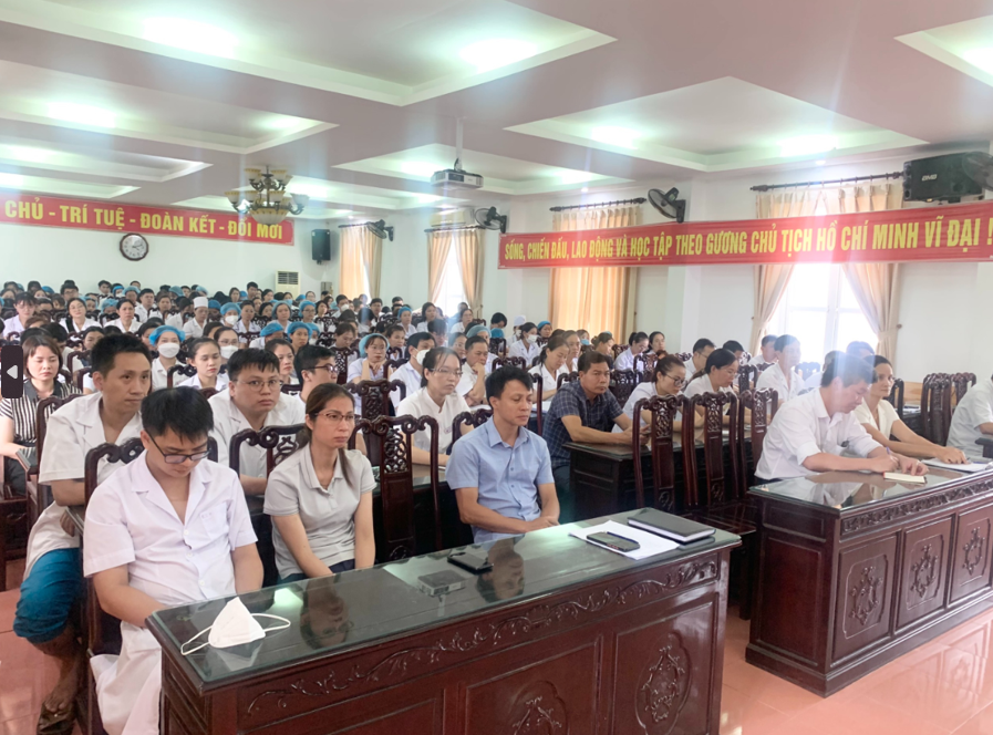 HỘI NGHỊ SƠ KẾT CÔNG TÁC BỆNH VIỆN 6 THÁNG ĐẦU NĂM 2023